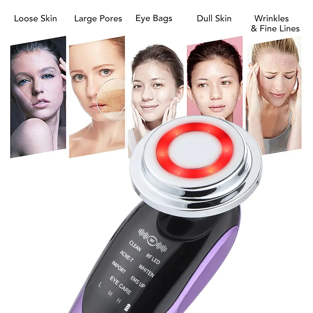 GlowWave ™ 7-in-1 Facial Rejuvenation Device